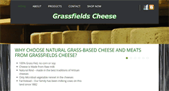 Desktop Screenshot of grassfieldscheese.com