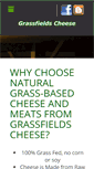 Mobile Screenshot of grassfieldscheese.com
